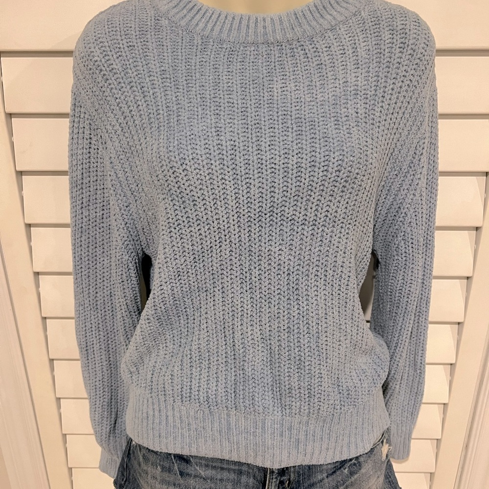 Sky Blue Knitted sweater